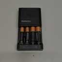 Duracell CEF27 ION SPEED 4000 Hi-Performance Charger, Includes 2 AA and 2 AAA NiMH Batteries