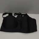 COOL CUTE Jelly Bras for Women No Underwire Sexy V-Neck Mesh Comfy Wireless Bralettes Seamless Everyday Tshirt Bra (XX-Large, Black)