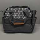 Lekebaby Diaper Bag Tote, Large Diaper Bags Waterproof,Large Mommy Bag for Hospital, Baby Bags for Mom Travel Diaper Tote Messenger Purse,Grey, Arrow Print (Dark Gray)