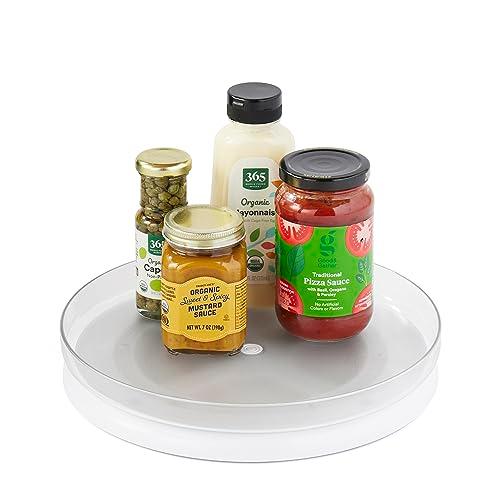 YouCopia FridgeView Fridge Turntable, Lazy Susan Organizer for Refrigerator Storage, 11” , White