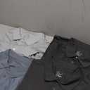 TELALEO 4 Pack Mens Polo Shirts Quick Dry Short Sleeve Golf T Shirt Performance Moisture Wicking Casual Workout L/02