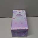 Birthday Gifts for 4 5 6 7 8 9 10 11 12 Year Old Girls Monogrammed Initial Glass Cups,16oz Glass Cups with lid and straw, Personlized Valentine Mermaid Gifts for Kids Girls Purple H