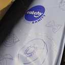 CATCHY - Food Catcher - Compatible with Abiie Beyond Junior High Chair - Highchair Sold Separately - Baby & Toddler Food & Mess Catcher - Under High Chair Accessory - Baby Feeding Essentials