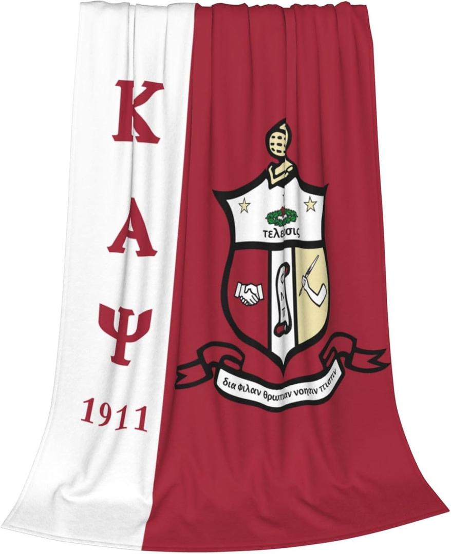 Fraternity Throw Blanket for Gifts Blanket Soft Fuzzy Flannel Bed Blanket for Couch Sofa Bed Chair 50"x40"