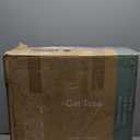 DUMOS 54-inch Indoor Cat Tree Tower Multi-Level Pet House for Large Cats with 2 Condos, Scratching Posts, Round Platform, Small Ladder, and Toys  Perfect for Cats of All Ages, Dark Grey