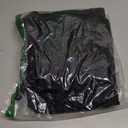 Women's Fleeced Performance Jacket - Full-Zip Stand-Up Collar, Warm Fleece for Winter Daily Wear (Black) L