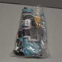 2026 Graduation Decorations, Teal Graduation Decorations Set with Congrats Grad Banner & Backdrop, Porch Sign, Hanging Swirls, Balloons, Honeycomb Centerpieces for Congrats Grad Party Decorations