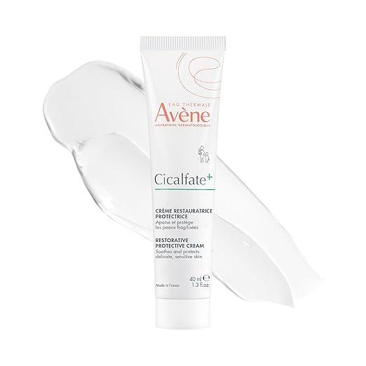 Avène Cicalfate+ Restorative Protective Cream, Face Moisturizer, face cream for sensitive skin, helps restore skin barrier, restorative cream, safe for infants, children and adults, 1.3 Fl Oz