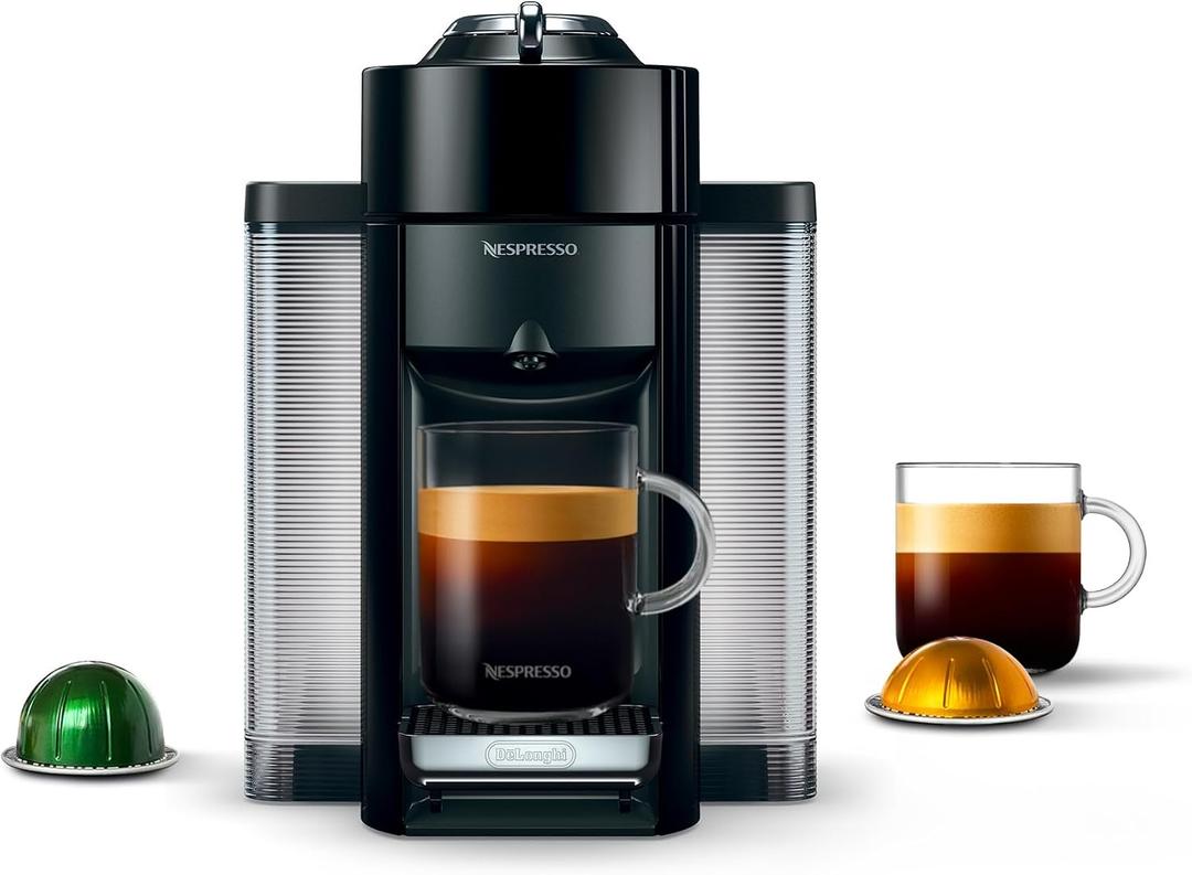 Nespresso Vertuo Coffee and Espresso Maker by De'Longhi, Piano Black