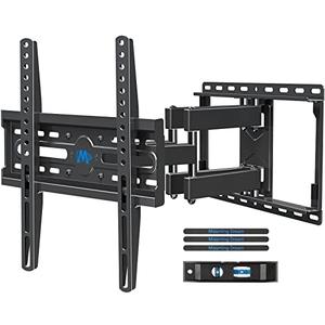 Mounting Dream TV Wall Mount for 32-65 Inch Television,Mount with Swivel and Tilt, Full Motion Bracket with Articulating Dual Arms, Fits 16inch Studs, Max VESA 400X400 mm, 99lbs, MD2380