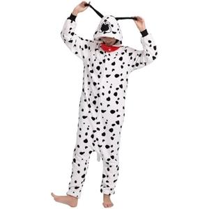 Hundredmore Unisex Adult Animal Onesie Pajamas, Men Women Flannel Halloween Cosplay Costume XXL
