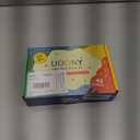 UOONY 16800pcs 48 Color Glass Seed Beads for Jewelry Making, 3mm Small Beads for DIY Projects