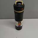 Contigo x Ally Love Ashland Chill 2.0, Stainless Steel, Spill Proof Water Bottle with AutoPop Easy Lean Lid, BPA Free, 24oz, Licorice (24oz (Pack of 1))