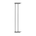 BABELIO Metal Baby Gate Dog Gate, 5.5inch (14cm) Gray Extension, Extra Wide Pet Gate for Stairs & Doorways, Pressure Mounted Walk Thru Child Gate with Door, NO Need Tools NO Drilling,28" Tall
