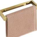 Alise Hand Towel Holder Towel Bar for Bathroom Wall Mounted,Gold Towel Rack for Bathroom Lavatory,8 Inch SUS304 Stainless Steel Towel Rail Towel Hanger for Walls