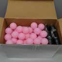 Vinsot 6 Sets Baby Shower Games Bridal Funniest Baby Shower Play, Interactive Shaking Balls for Boy or Girl, Table Tennis Twerk Game (Pink)