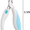 Rabbit Teeth Cutter,Premium Stainless Steel Bunny Tooth Nipper Teeth,5.3inch Tooth Cutter Scissor Sharp and Fast, Safe for Rabbits,for Guinea Pig Chinchilla Bunny Other Small Animals.(Blue)