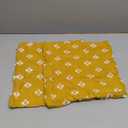 ANRODUO Pack of 2 Yellow Boho Decorative Throw Pillow Covers with Tufted Rhombic Jacquard for Spring Room Decor Boho Pillow Covers Decorations 16x16 Cute and Soft Pillowcase for Couch Sofa Living Room