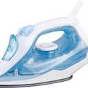 Brentwood 1200W Lightweight Non-Stick Steam Iron with Extra Long 8FT Cord (White)