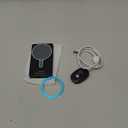 Vlog Selfie Monitor Screen iPhone, 4K 60fps Recording, Wireless Screen Mirroring with Remote Control, Magnetic Fixation, 180 Rotation, 3 Levels of Brightness, Compatible with iPhone & Android (Black)