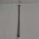 Kenney KNUTLYLC/18 Twist & Fit Easy Install Camlock Tension Shower Rod, Curtain Rod, or Closet Rod with Non-Slip Ends, 42-72" Adjustable Length, Brushed Nickel, 1" Diameter Rust Resistant Steel Tube
