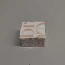 UNIQOOO 5 Pack Place Card Holders | Rustic Walnut Wood Escort Cards Display Stands | Table Number Sign & Photo Stand | Perfect for Retail Shop Cafe Home Wedding Dinner Party Events Decoration