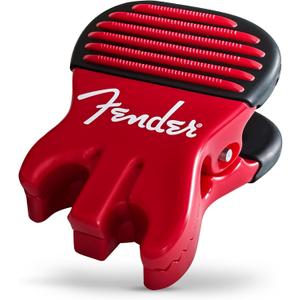 FENDER Patented Callus Builder & Finger Strengthener  Resistance Finger Exerciser for Guitar, Bass & Violin  Guitar Finger Trainer & Grip Strength Tool  Ideal Guitar & Bass Accessories (Tensions: RED=8-Lbs; BLACK=15-Lbs)