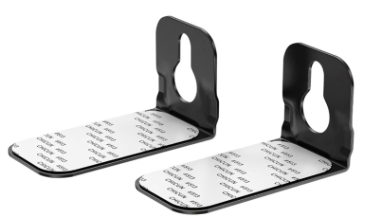 notiela Soundbar Mount Shelf for Samsung, Sony, LG, Vizio, Bose, Onn and More Soundbar Wall Mount Bracket - Sound Bar Mounts Under TV Mounting Bracket (One Pack, Black)