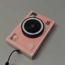 5K Digital Camera  64MP Autofocus Beauty Camera with 360 Ring Light Smart Skin Recognition, 32GB SD Card that Makes Dark Light Shooting Worry-Free, Point and Shoot Camera for Teens Beginners Pink