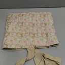 Bible Cover Case for Women,Large Bible Tote Bags for Women Organizer Quilted Bible Carrying Case(new) (Khaki Flower)