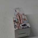 KITESSENSU Cocktail Shaker Set, Stainless Steel Bartending Kit with 25 Ounce Cocktail Shaker with Built in Drink Strainer, Measuring Jigger, Mixing Spoon & Drink Recipe Guide, Rose Gold