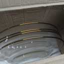 Havawish 8 Pcs 13 Inch Clear Glass Charger Plates with Gold Edge