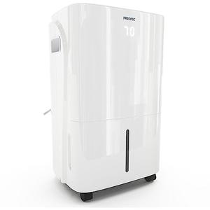 Freonic 35 Pint Dehumidifier | LED Display | 24H Timer | Auto-Restart | Auto Shut-Off | Wheels | Bathroom, Basement, Bedroom, and Rooms up to 3,000 Sq. Ft | FHCD351AWG
