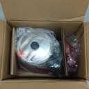 Amazon Basics Electric Stainless Steel Kettle for Tea and Coffee, BPA-Free, Fast Boiling, Auto Shut-Off, 1 Liter, 1500W, Black and Silver