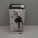 Airpot Coffee Dispenser Thermal with Pump,3L/102 Oz Insulated Stainless Steel Large Airpot Coffee Carafe Lever Action for Hot/Cold Water,Thermal Carafe for Hot Cocoa for Parties