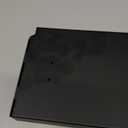 SUNTECH Garage Paper Towel Holder with Shelf, One Hand Tear, 12 inch Shop Paper Towel Holder, Paper Towel Holder Wall Mount with 2 Detachable Hooks for Garage and Tool Room (Black)