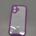 Diaclara Designed for iPhone 16 Case, Full Body Rugged Case with Built-in Touch Sensitive Anti-Scratch Screen Protector, Upgraded [Full Camera Protection] for iPhone 16 6.1" (Dark Pink)