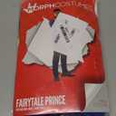 Morph Prince Charming Costume for Men  Royal Jacket, Sash & Belt  Adult Prince Halloween Costume For Men, Parties & Events (X-Large)