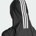 Adidas Womens 3 Stripes Swim Hijab (Medium, Black)