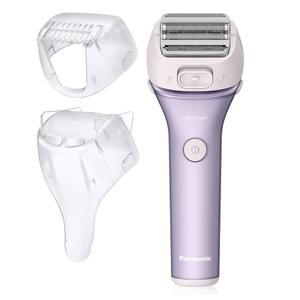 Panasonic Electric Razor for Women, Cordless 3-Blade Shaver with Pop-Up Trimmer, Wet Dry Operation - ES-AWL6AG