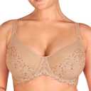 HSIA Minimizer Bras for Women, Full Coverage Lace Unlined Bras with Underwire for Heavy Breasts 34DDD