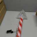 BESPORTBLE 1set Xmas Candy Cane Pathway Lamp Outdoor Garden Decoration Ground Stake Creates Warm Atmosphere for Holiday Parties and Charming Christmas Lights for Lawn and Patio