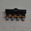 Melnor 65135AMZ 4 Way Lever Flow Through Valve Connector Bundle, Yellow, Black