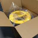 MOUNTO 25FT PVC Flexible Duct Hosing for Exhaust Fan (12inch w/o bag)