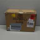 Somikis Set of 2 Outdoor Christmas Tree Urn Filler, Battery Operated Pre-lit Artificial Small Xmas Tree, w/LED Lights and Pine Cones & Red Berries, 22 Inch (1ft 10in)