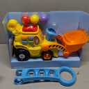 VTech Pop-a-Balls Push and Pop Bulldozer, Yellow