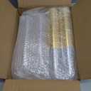 SUREHOME Champagne Flutes Plastic Champagne Glasses Disposable 100 Pack Gold Rim Mimosa Glasses Acrylic Wedding Toasting Cocktail Cups for Graduation Easter Birthday Party Supplies 2026 Decorations