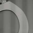BEMIS 500EC 390 Toilet Seat with Easy Clean & Change Hinges, 1 Pack Round, Cotton White