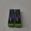 Rechargeable LED Flashlights, 90,000 Lumens Super Bright Handheld FlashLight, 7 Modes with COB Work Light, IPX6 Waterproof, Adjustable Tactical Flash light for Home,Camping and Emergencies-2 Pack, Black 