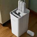 JOYMOOP Hands Free Self Cleaning Microfiber Mop and with Wringer Set for Home, Mops for Floor Cleaning and Wall Cleaner, Hardwood, Tile, Laminate, Vinyl Floors, Smooth Walls, and Glass Windows